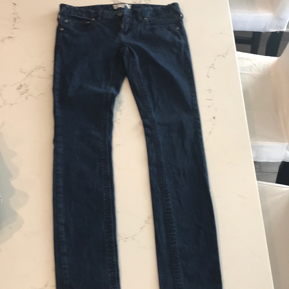 Free People Dark Denim Skinny